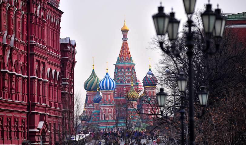 Cathédrale Basile-le-Bienheureux - Moscou - Russie