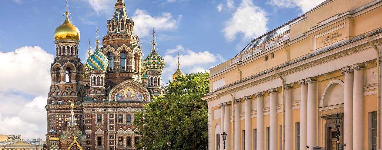 Cathédrale Saint Sauveur sur le sang versé - St Petersbourg - Russie