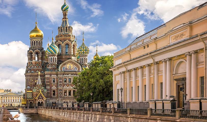 Cathédrale Saint Sauveur sur le sang versé - St Petersbourg - Russie