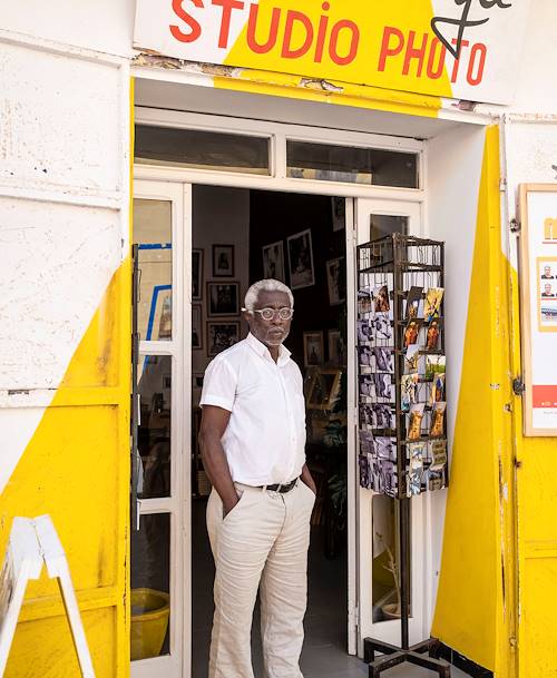 Portrait du photographe Djibril Sy - Saint Louis - Sénégal