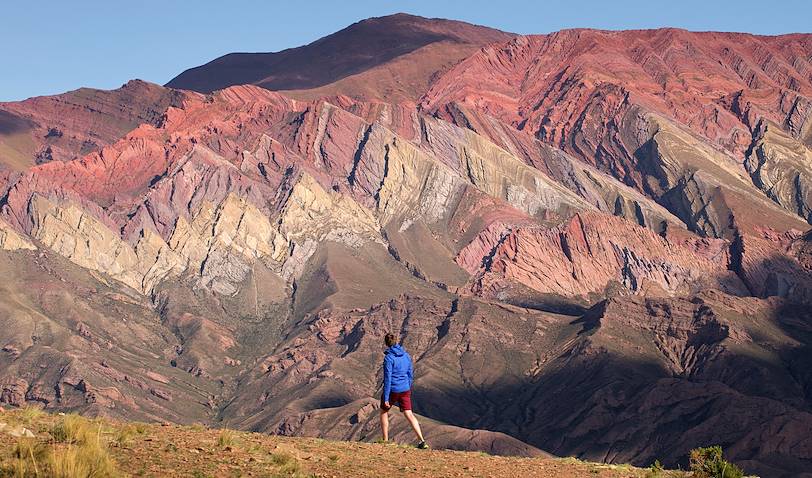 Randonnée dans la Quebrada : les montagnes de Hornocal - Humahuaca - Argentine