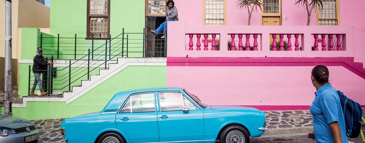 Dans les rues colorées de Bo-Kaap, le quartier malais du Cap - Le Cap - Afrique du Sud