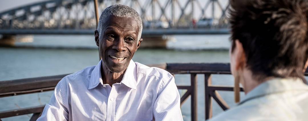 Portrait de Charles, Welcome Host à Saint Louis - Sénégal