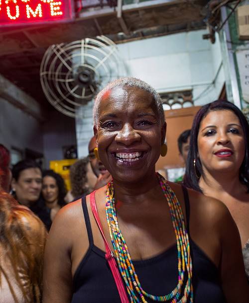 Portrait d'une brésilienne dans un club de Rio de Janeiro - Brésil