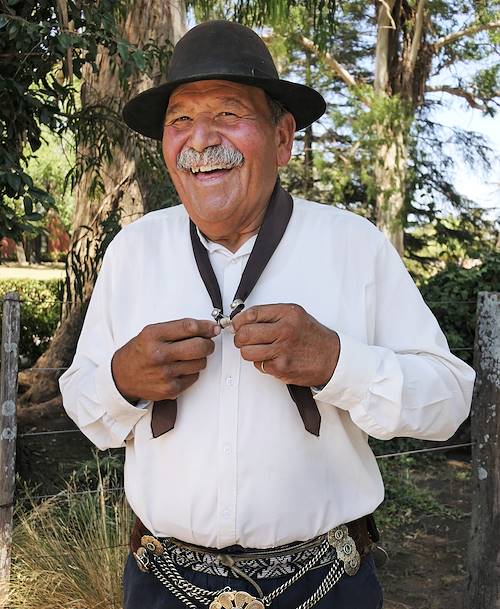 Portrait d'un gaucho dans une estancia - Argentine