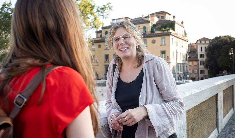 Rencontre avec Clotilde, notre Welcome Host à Rome - Italie