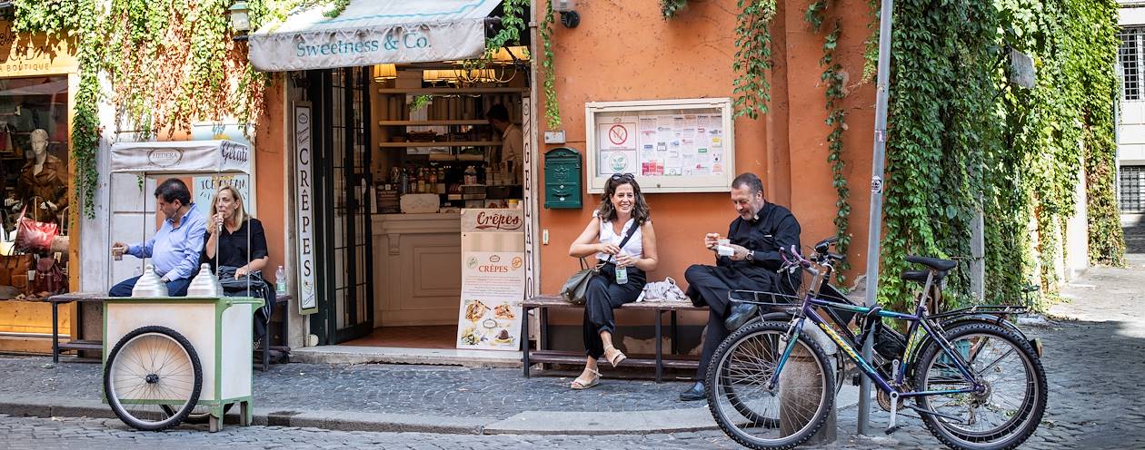 Glacier artisanal - Rome - Italie