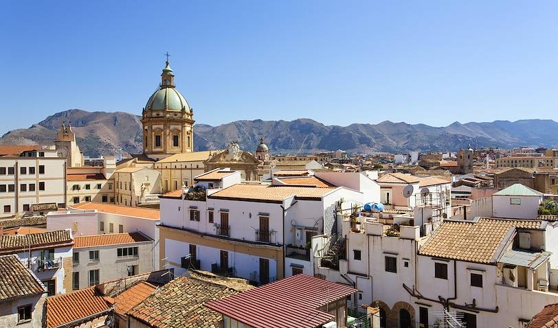 Sur les toits de Palerme - Sicile - Italie