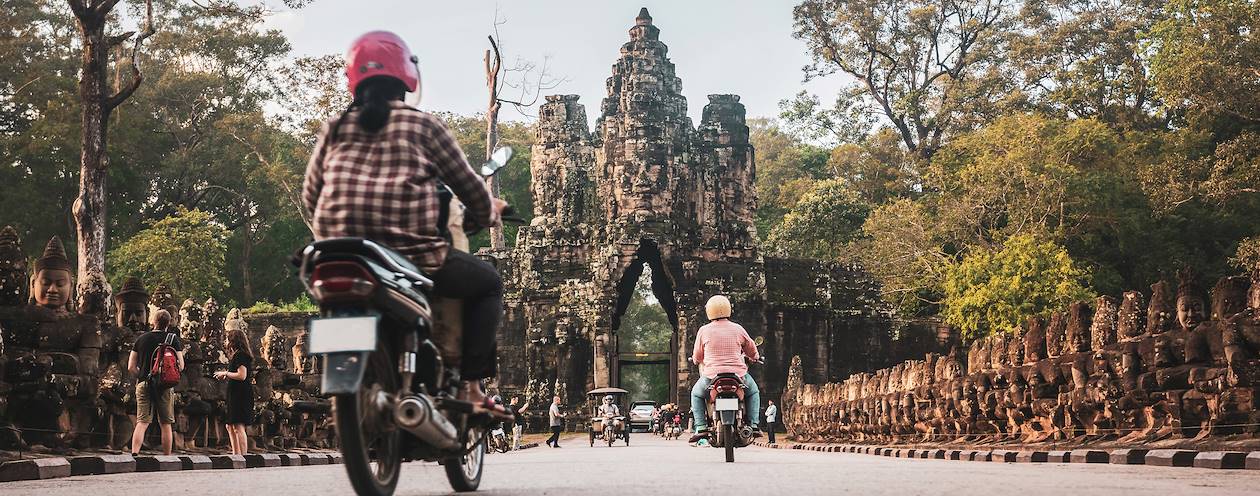 Les temples d'Angkor en scooter - Siem Reap - Cambodge