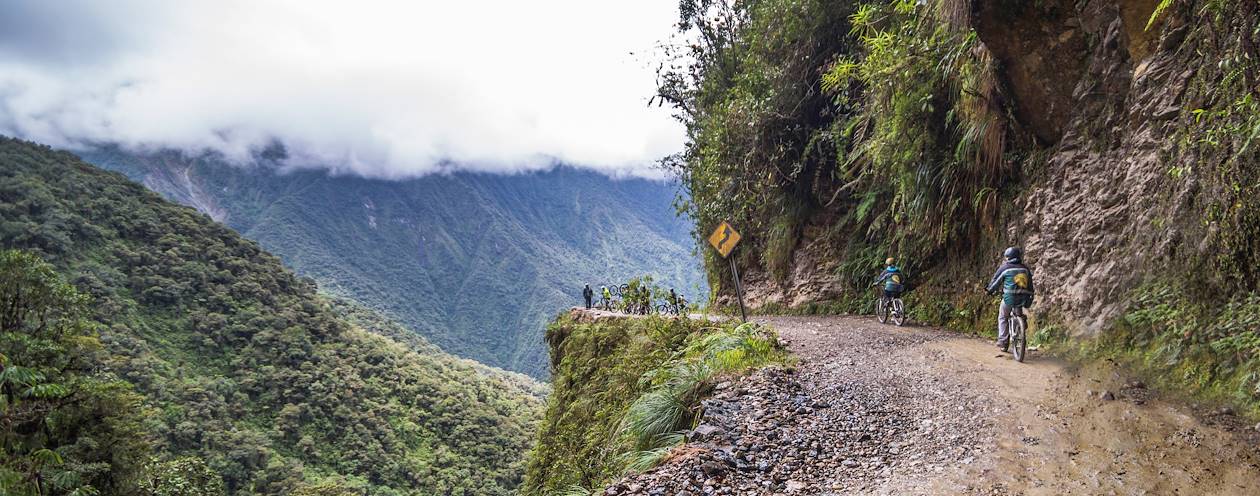 Découverte de la Route de la Mort à vélo - Vallée de Yungas - Bolivie