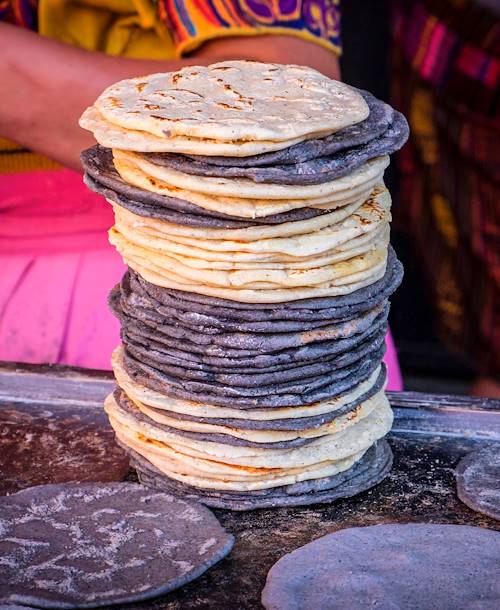 Tortillas de maïs - Guatemala