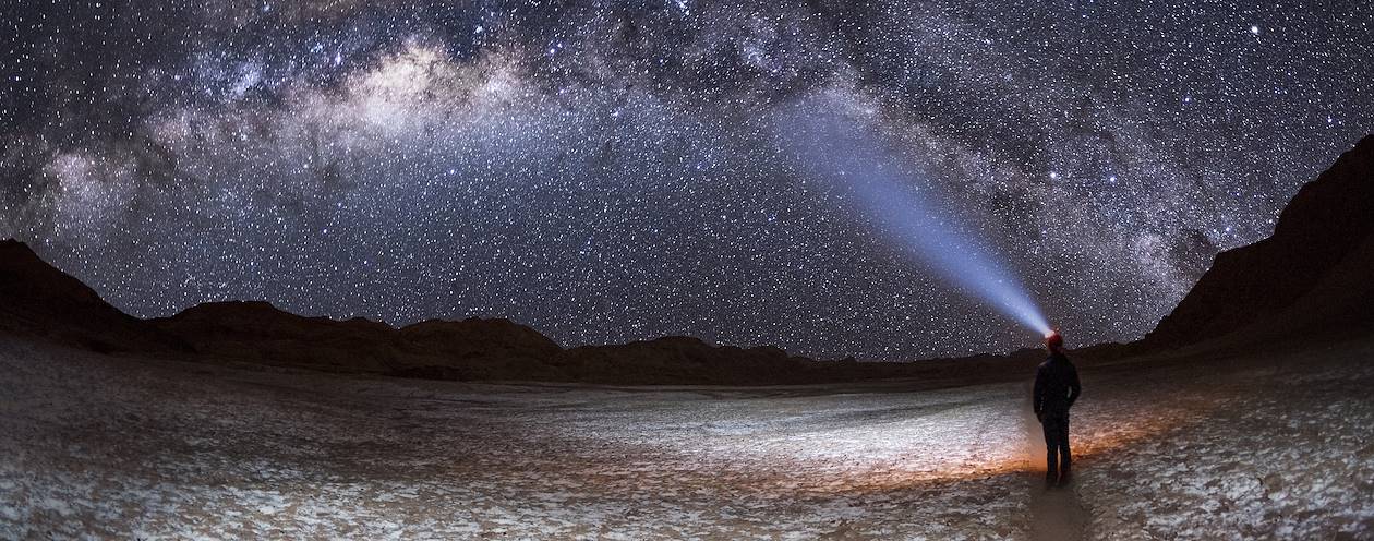 Observation du ciel dans le désert d'Atacama - Chili