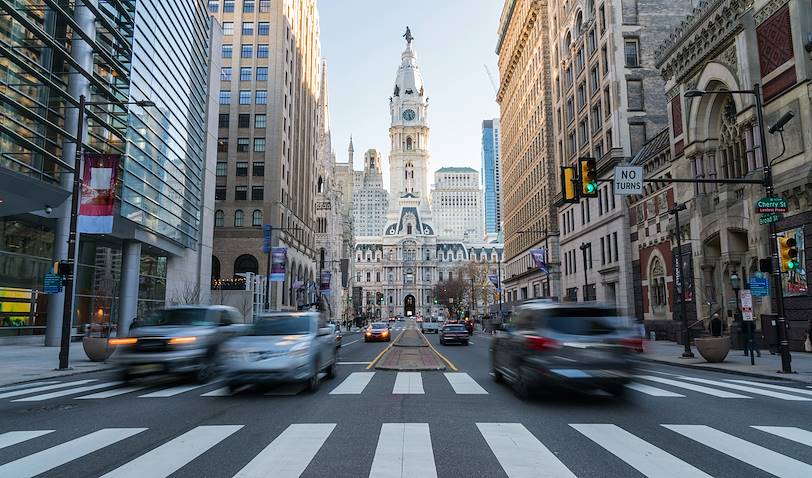 Dans les rues de Philadelphie - Pennsylvanie - Etats-Unis