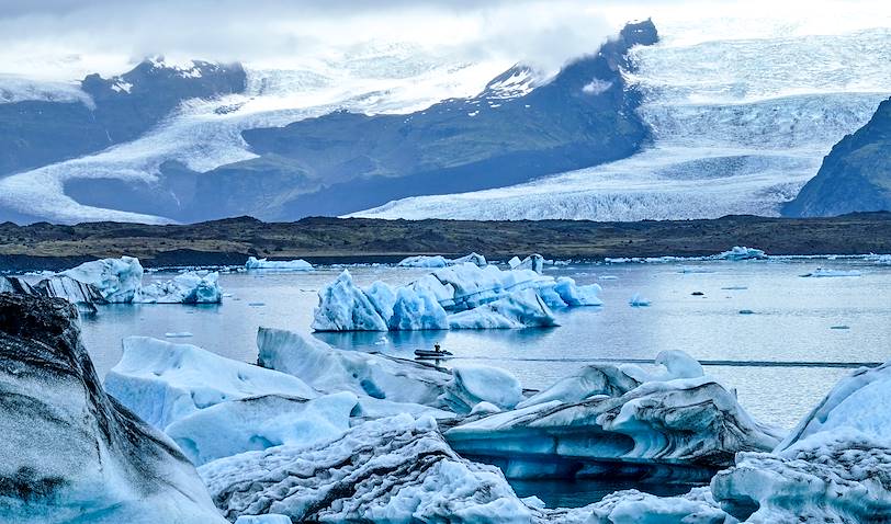 Lagune glaciaire Jokulsarlon - Parc National du Vatnajokull - Islande