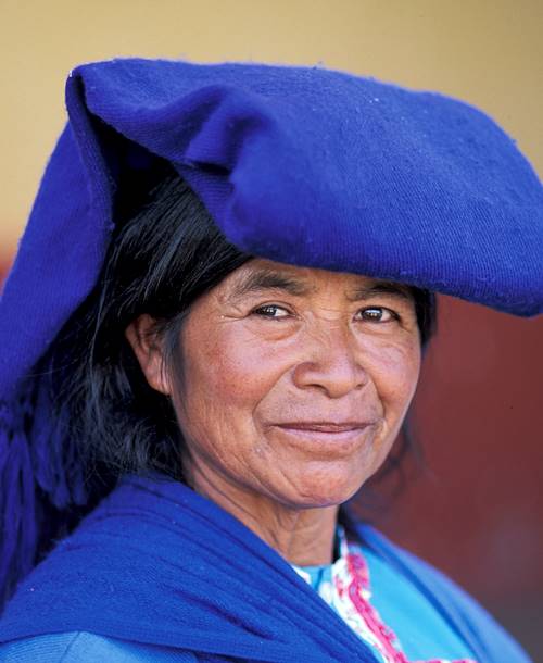 Portrait d'une femme du peuple tzotzile - San Cristobal de Las Casas - Mexique