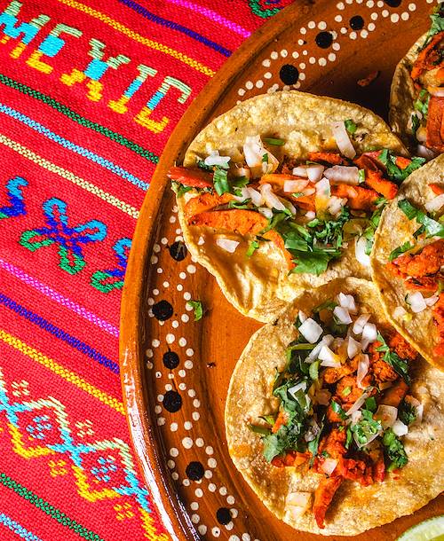 Plat mexicain : le tacos - Mexique 