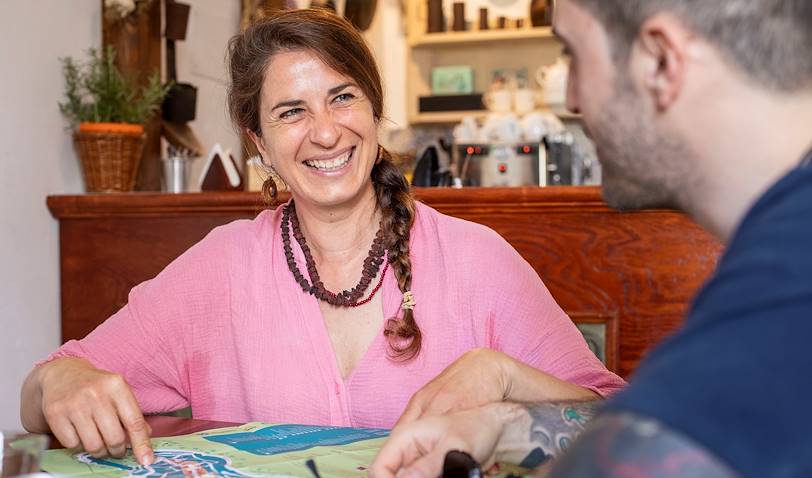 Rencontre avec Clelia, notre Welcome Host à Raguse - Sicile - Italie