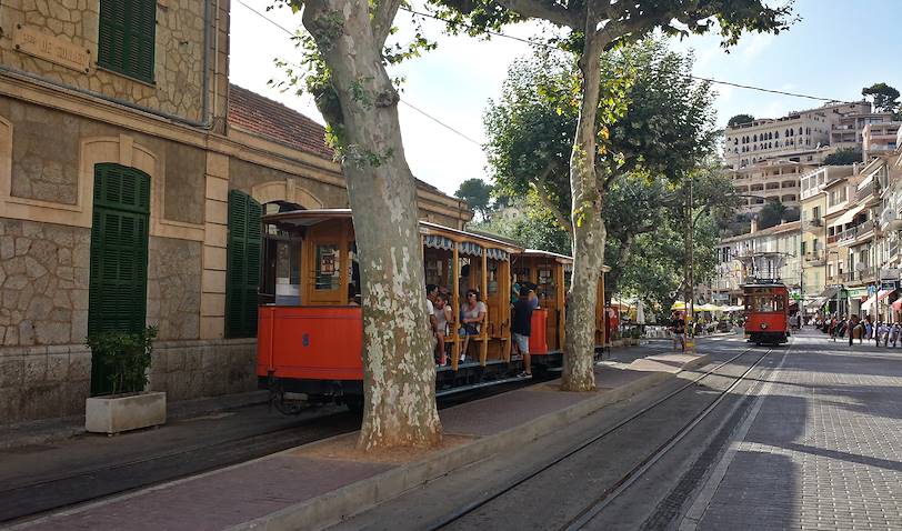 Petit train de Soller - Ile de Majorque - Baléares - Espagne