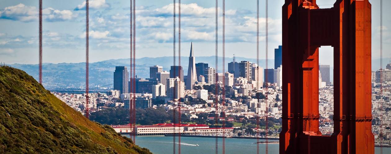 Panorama sur San Francisco - Californie - Etats-Unis