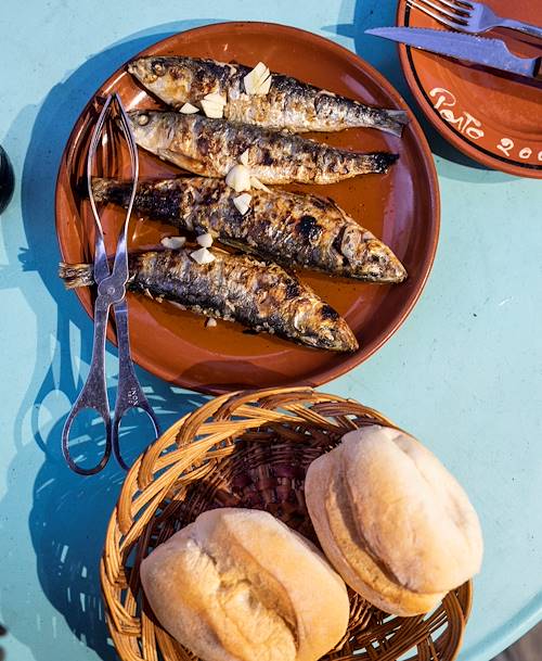 Sardines grillées - Porto - Portugal