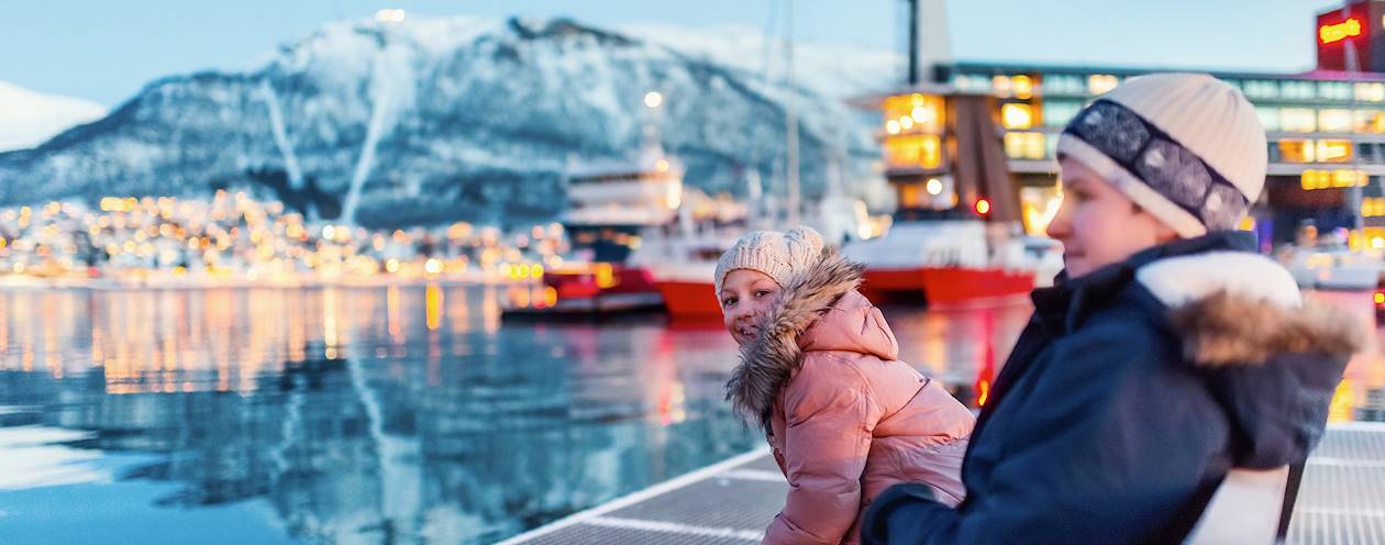 Enfants à Tromso - Norvège