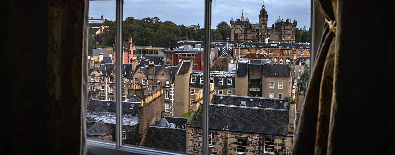 Vue sur Edimbourg - Ecosse - Royaume-Uni