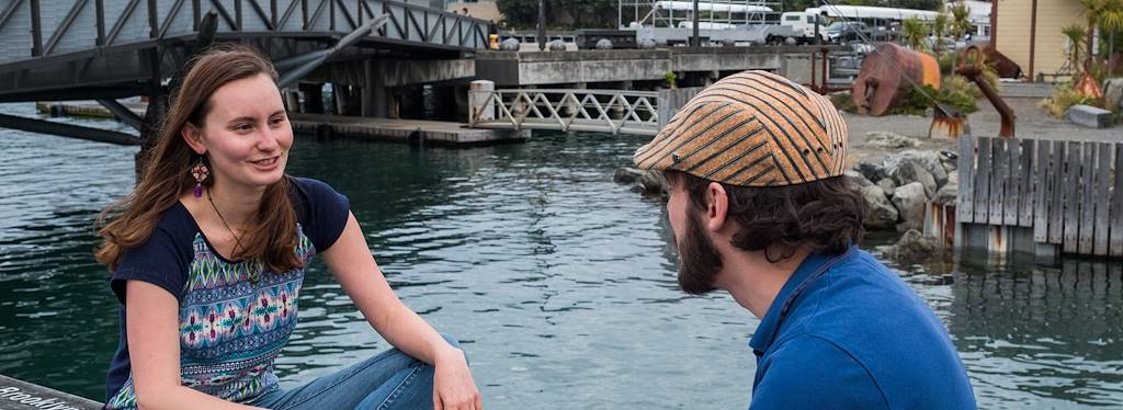 Rencontre avec Mylène, notre Welcome Host à Wellington - Île du Nord - Nouvelle Zélande