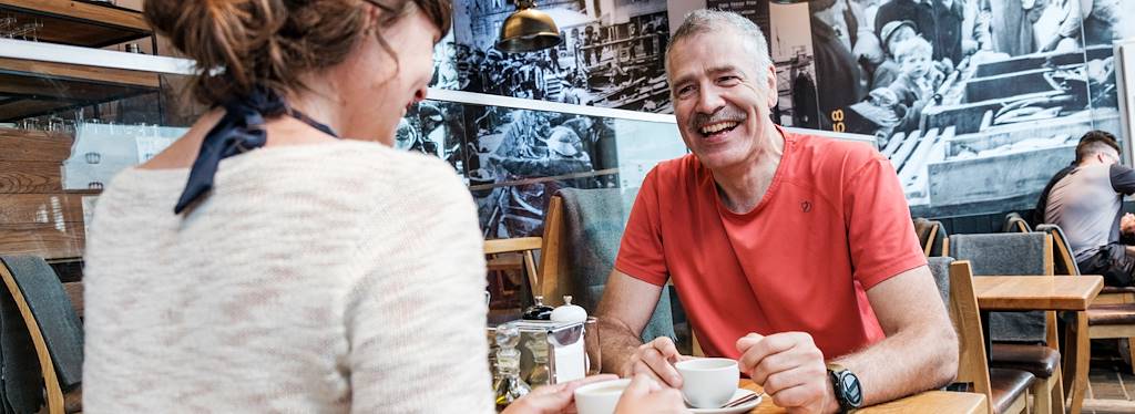 Rencontre avec Paul, notre Welcome Host à Bergen - Norvège