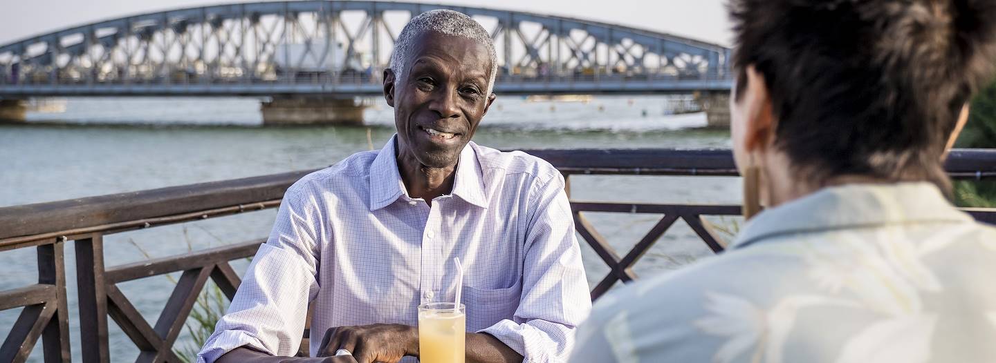 Portrait de Charles, Welcome Host à Saint Louis - Sénégal