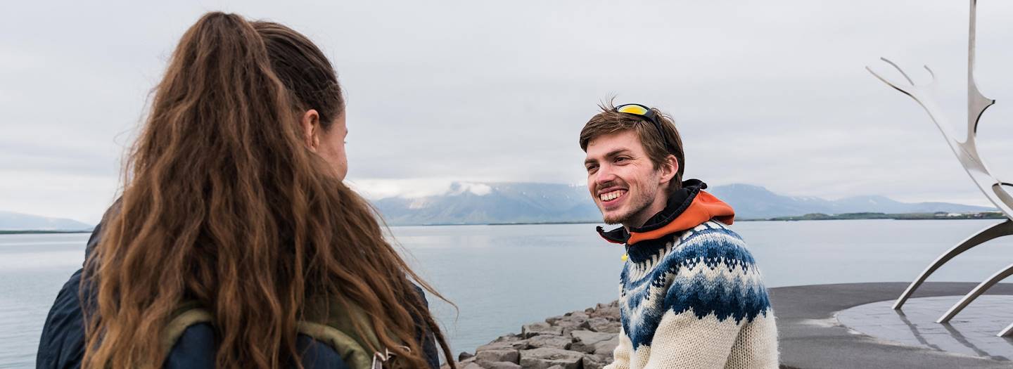 Rencontre avec Michaël, notre Welcome Host à Reykjavik - Reykjavik - Islande