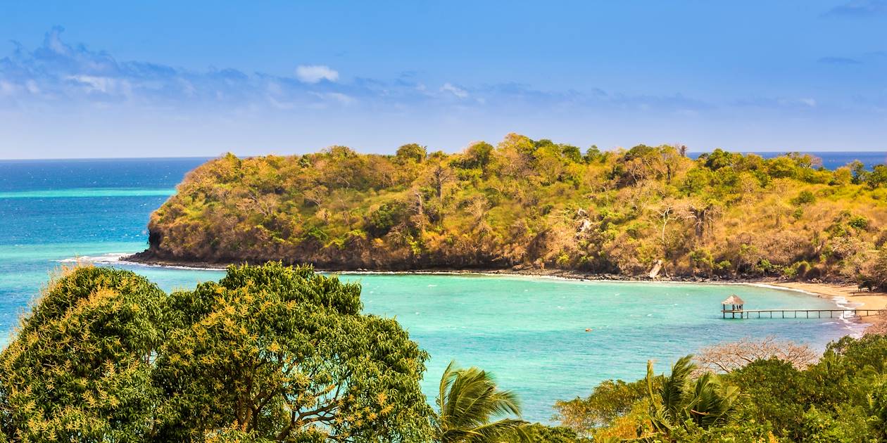 Plage sur l'île de Mayotte