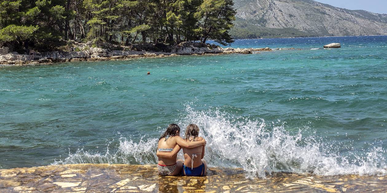 Plage de Stari Grad - Hvar - Croatie