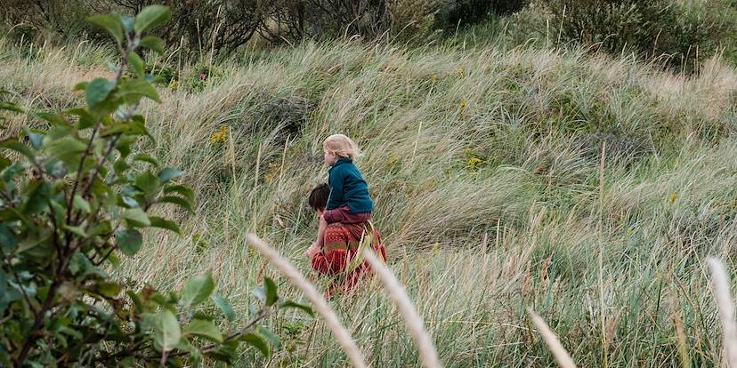Enfant dans les dunes - Skagen - Danemark