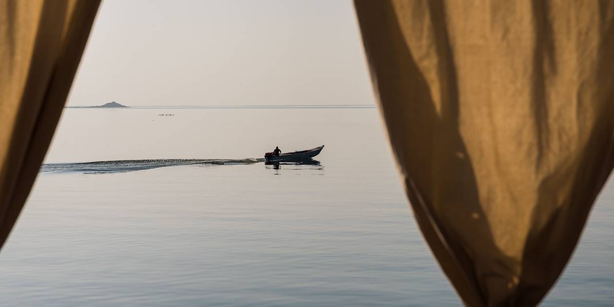 Pêcheurs sur le Lac Nasser - Égypte