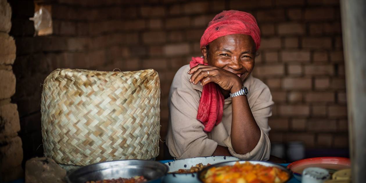 Rencontre au marché d'Andohasana dans la région des hautes terres - Madagascar