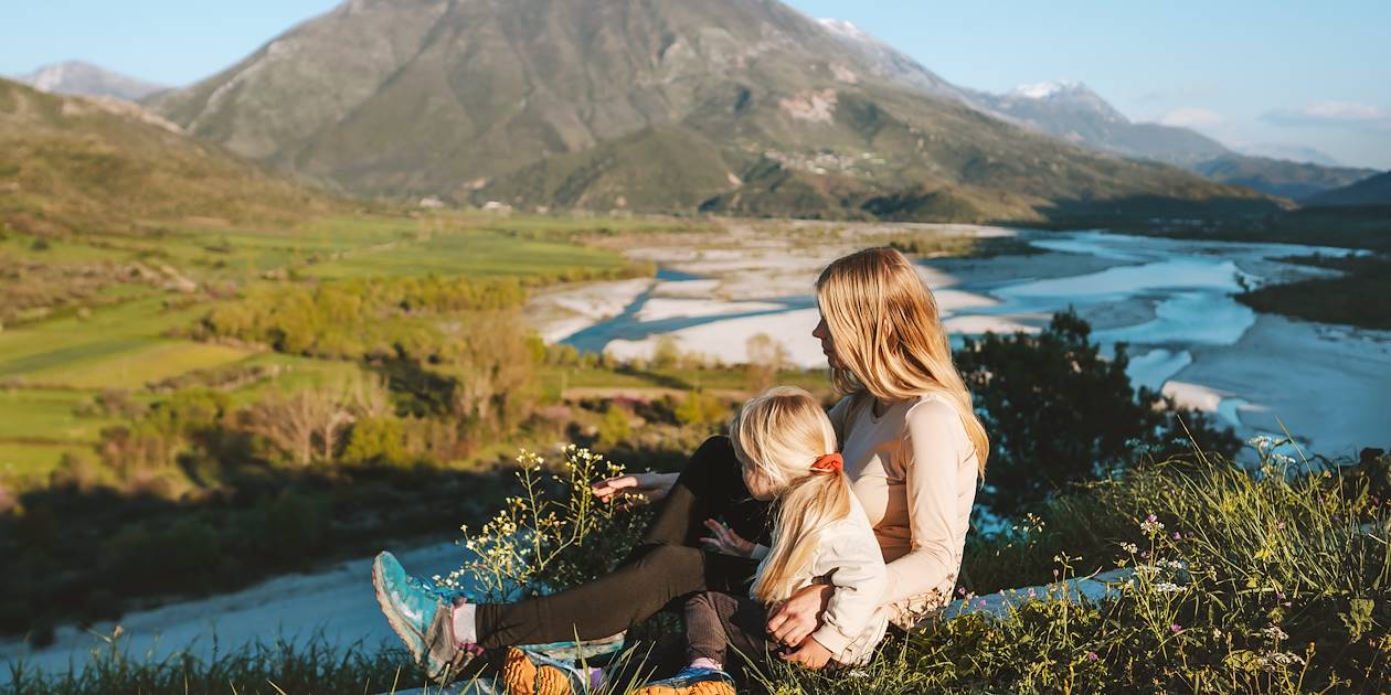 En famille en Albanie