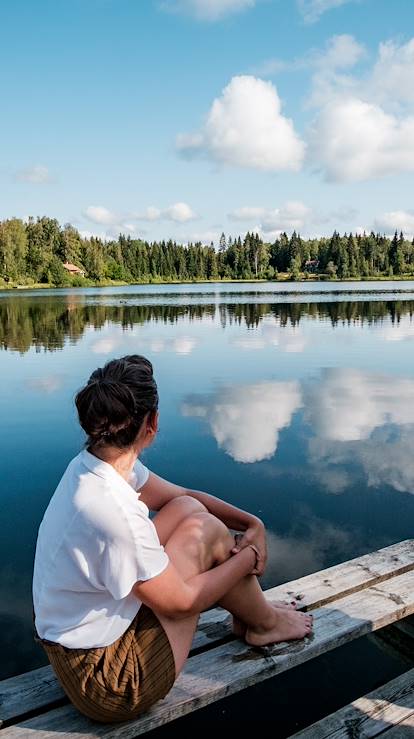 Lac à Bjursas - Comté de Dalécarlie - Suède