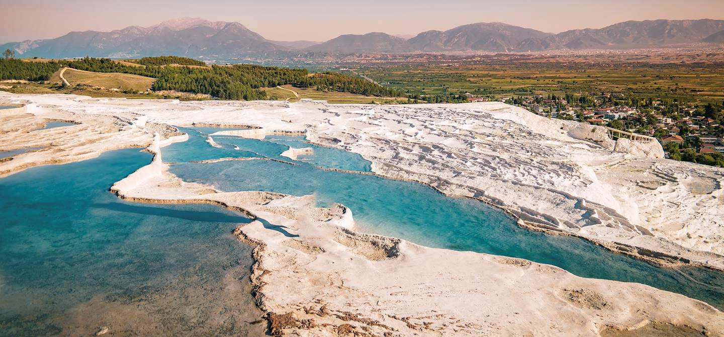 Piscines naturelles à Pamukkale - Turquie