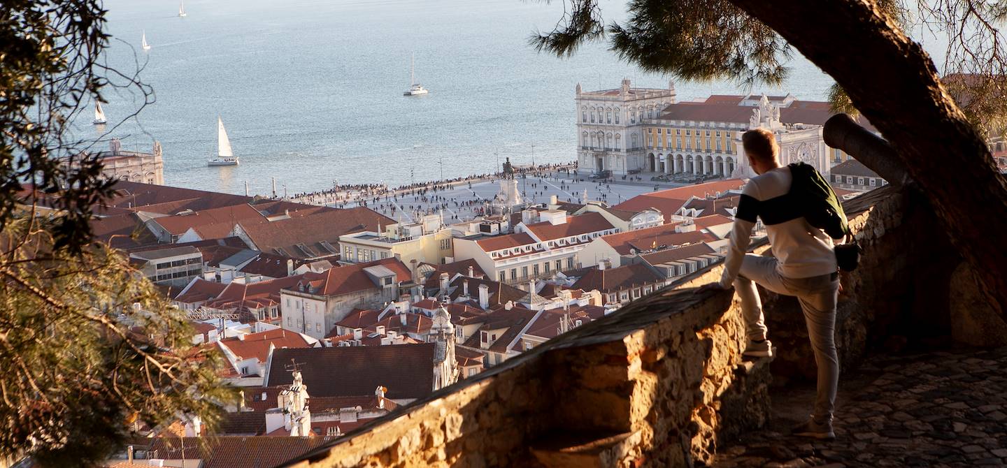 Vue depuis le Château Sao Jorge - Lisbonne - Portugal