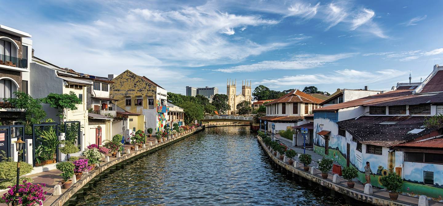 Rivière de Malacca - Malaisie