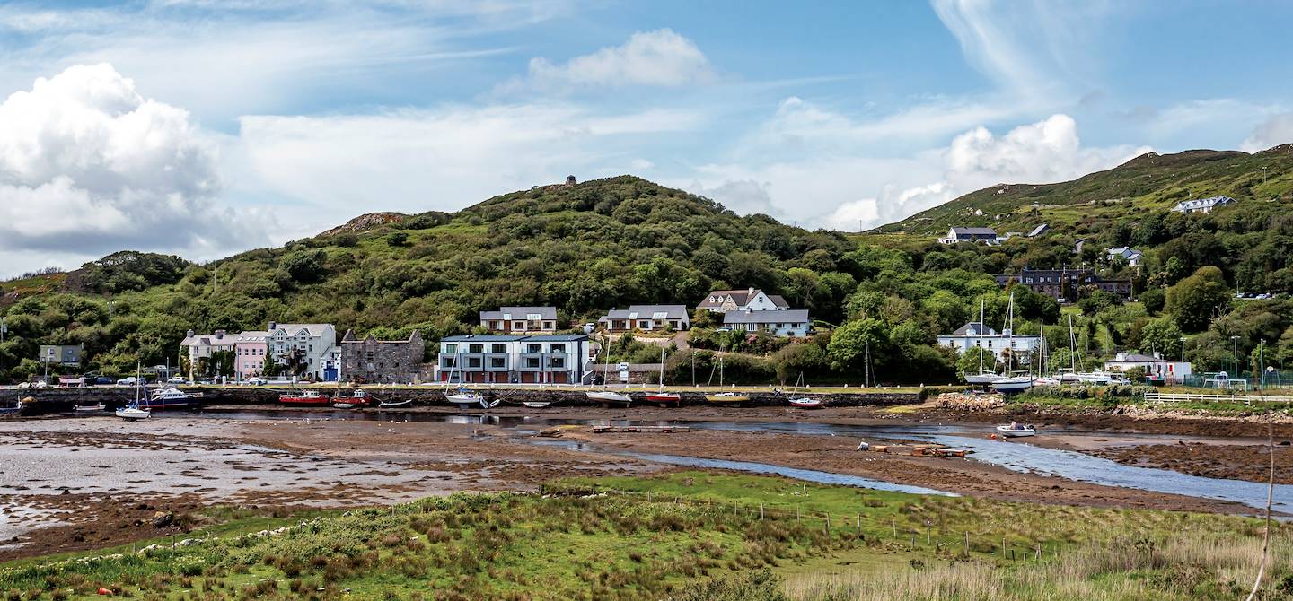 Clifden à marée basse - Comté de Galway - Irlande