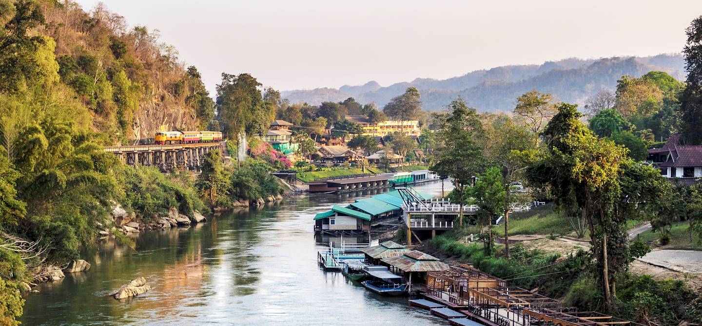 Rivière Kwai - Kanchanaburi - Thailande