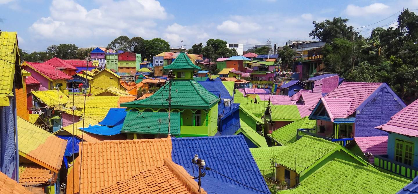 Kampung Warna Warni Jodipan - Malang - Java - Indonésie