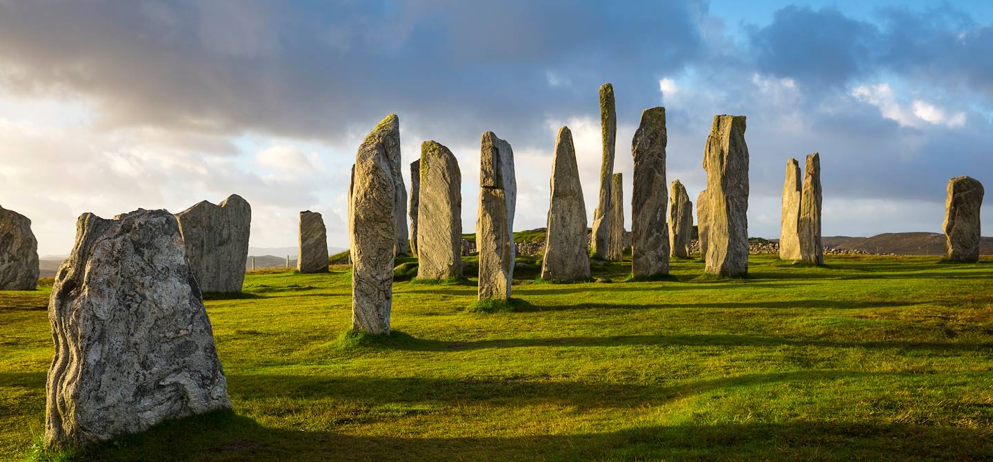 Calanais Standing Stones - Ile de Lewis - Hebrides Intérieures - Ecosse - Royaume-Uni
