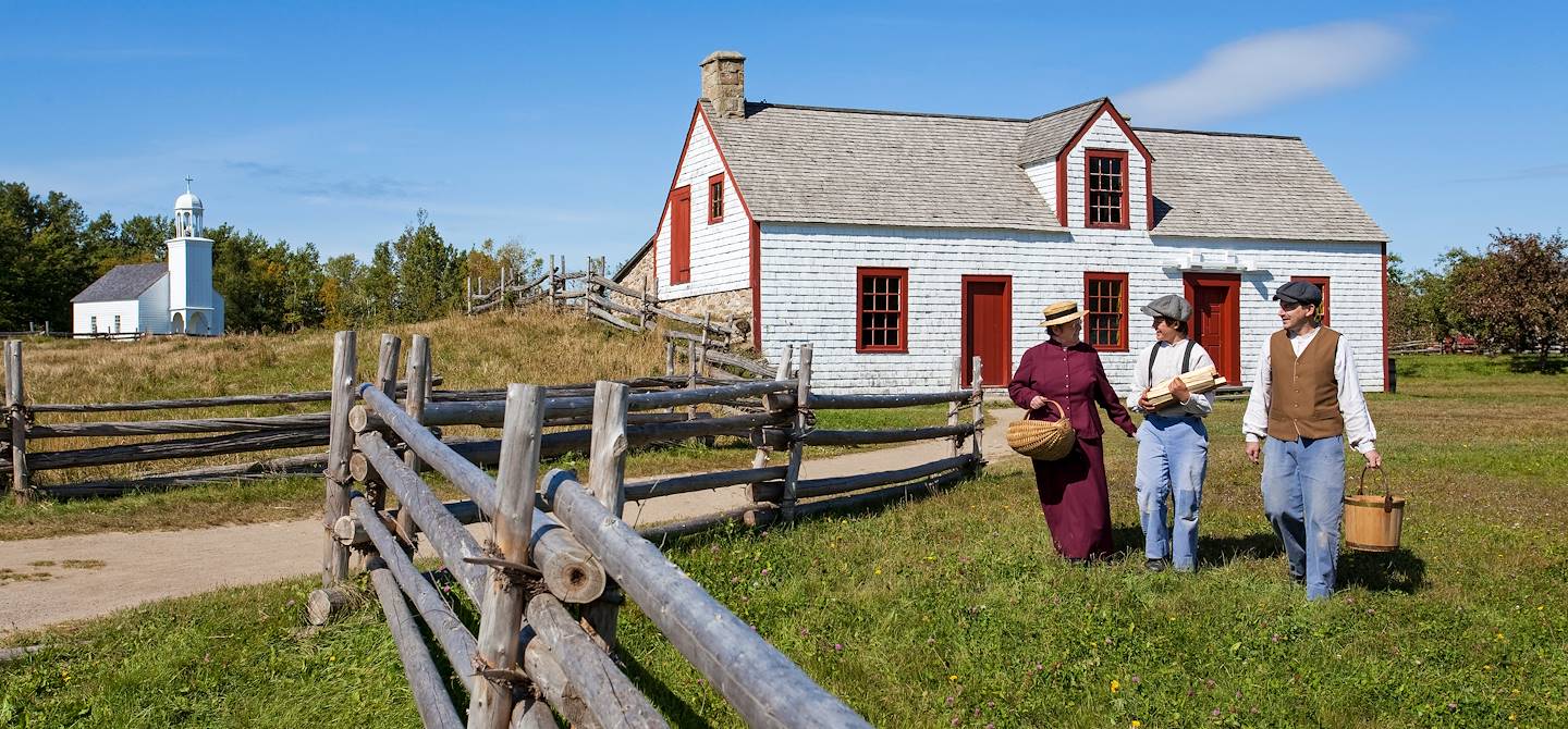 Village historique acadien - Caraquet - Acadie - New Brunswick - Canada