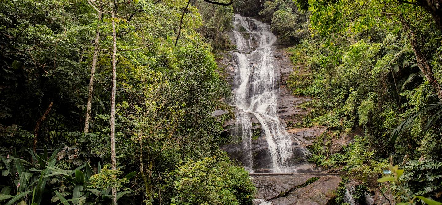 Cascade dans la forêt de Tijuca - Rio de Janeiro - Brésil