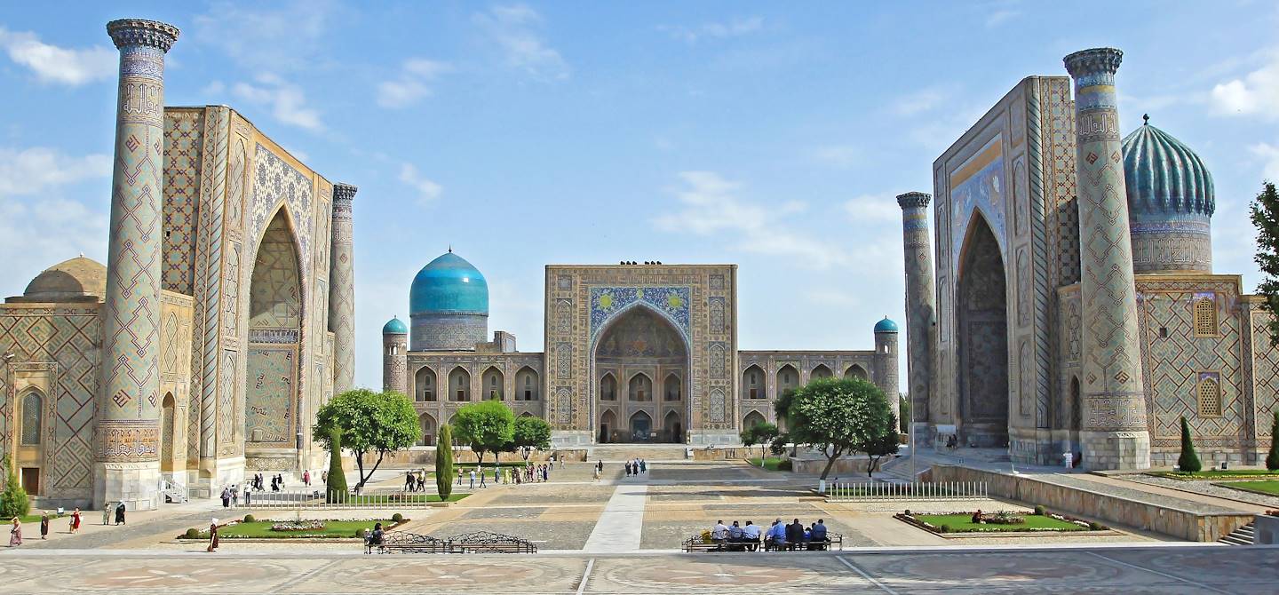 Place du reghistan - Samarkand - Ouzbekistan