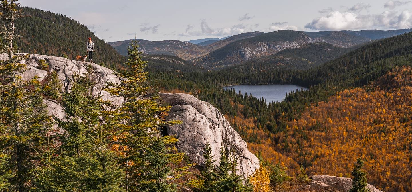 Mont du Dôme en automne - Charlevoix - Québec - Canada