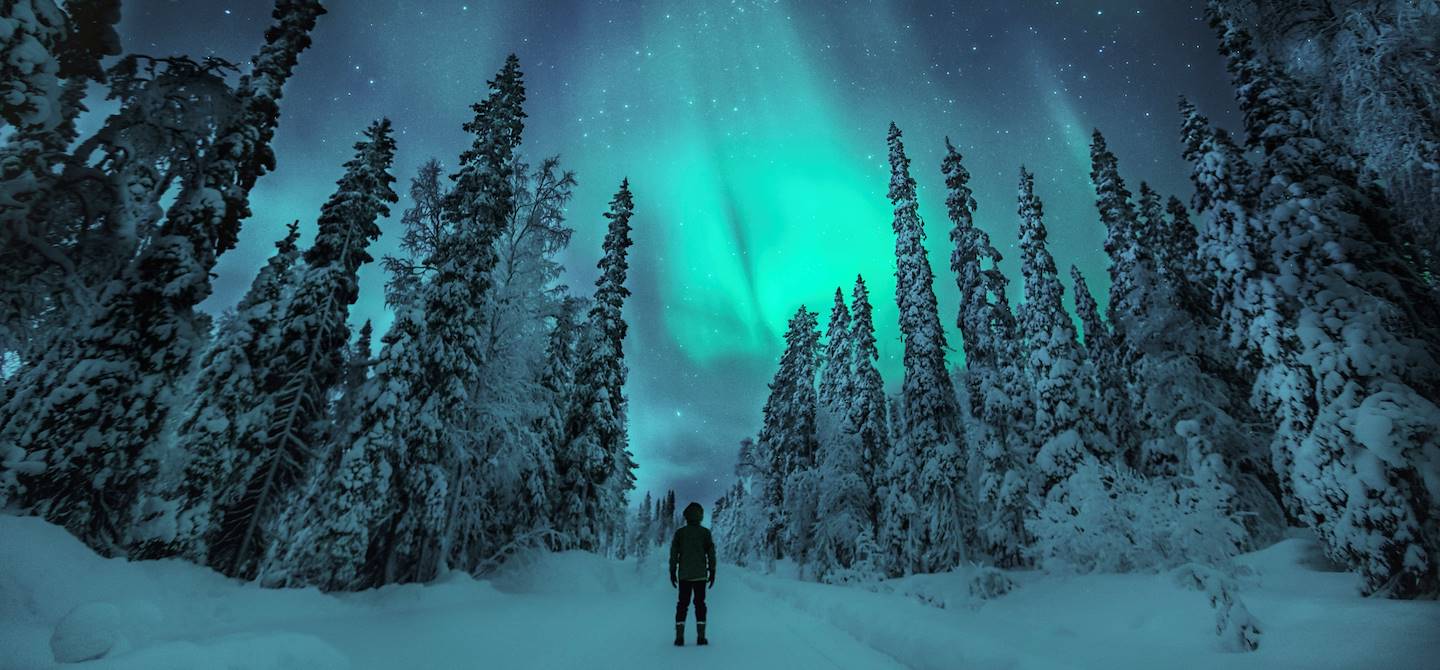 Observer les aurores boréales - Laponie - Finlande