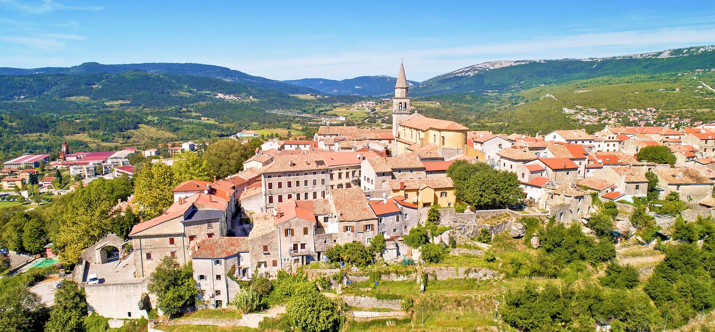Vue générale - Buzet - Istrie - Croatie